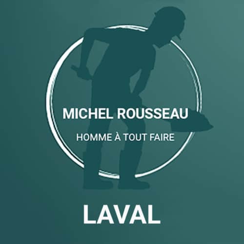 Logo Michel Rousseau homme à tout faire Laval.