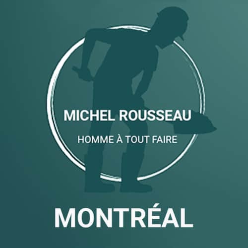 Logo Michel Rousseau Homme à tout faire Montréal.