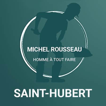 Logo Michel Rousseau homme à tout faire Saint-Hubert.